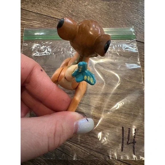 Disney Bambi Fawn Figurine Toy Animal Deer Butterfly moving arms and legs. - Picture 3 of 5